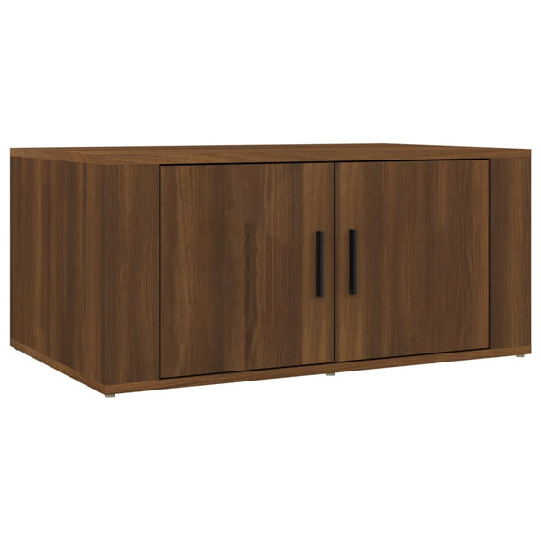 Couchtisch Braun Eichen-Optik 80x50 cm