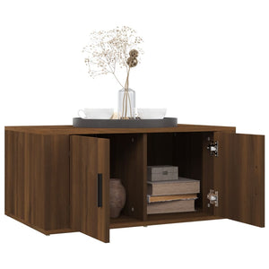 Couchtisch Braun Eichen-Optik 80x50 cm