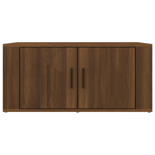 Couchtisch Braun Eichen-Optik 80x50 cm