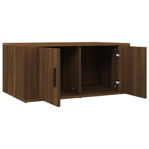Couchtisch Braun Eichen-Optik 80x50 cm