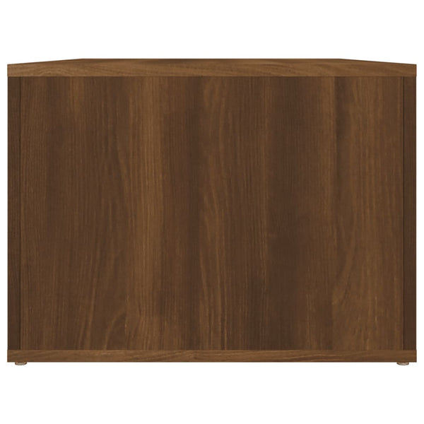 Couchtisch Braun Eichen-Optik 80x50 cm