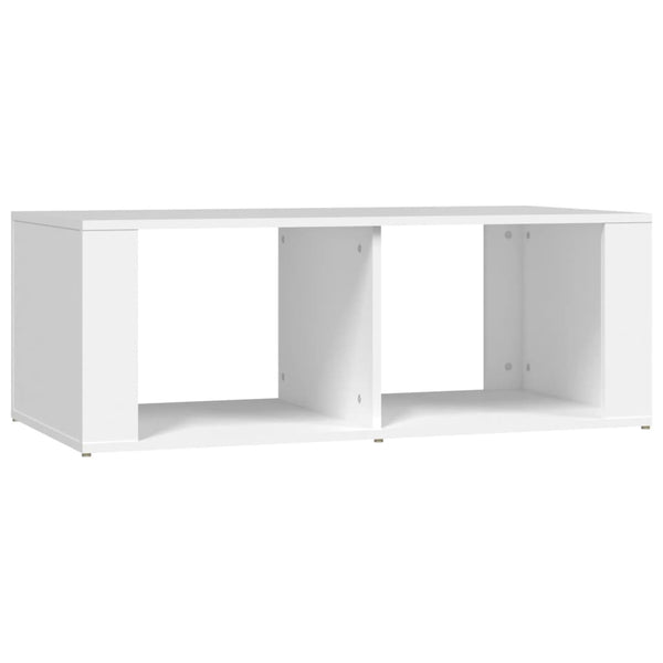 Weißer Couchtisch 100x50 cm
