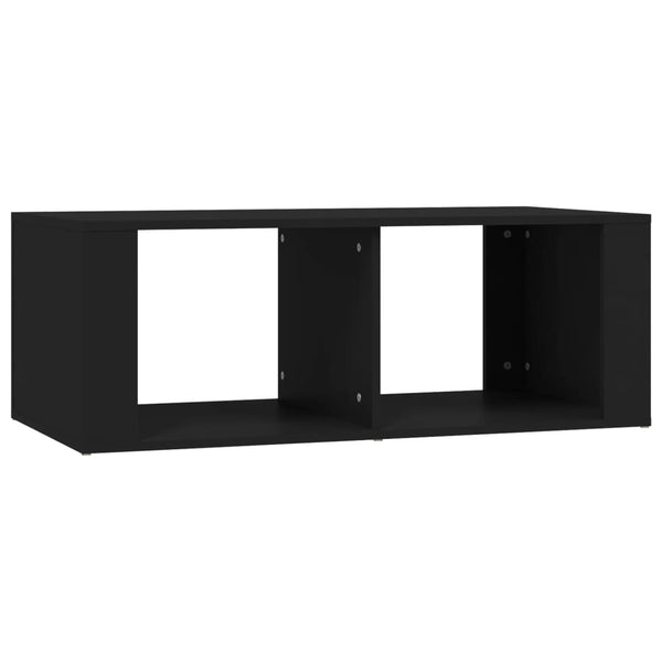 Schwarzer Couchtisch 100x50 cm