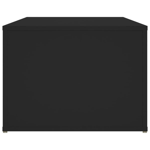 Schwarzer Couchtisch 100x50 cm