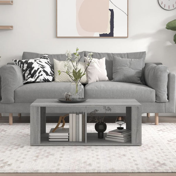 Couchtisch Grau Sonoma 100x50 cm