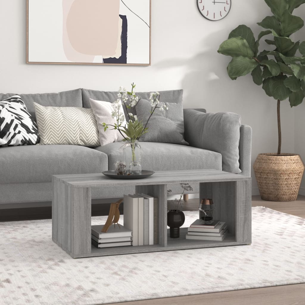 Couchtisch Grau Sonoma 100x50 cm