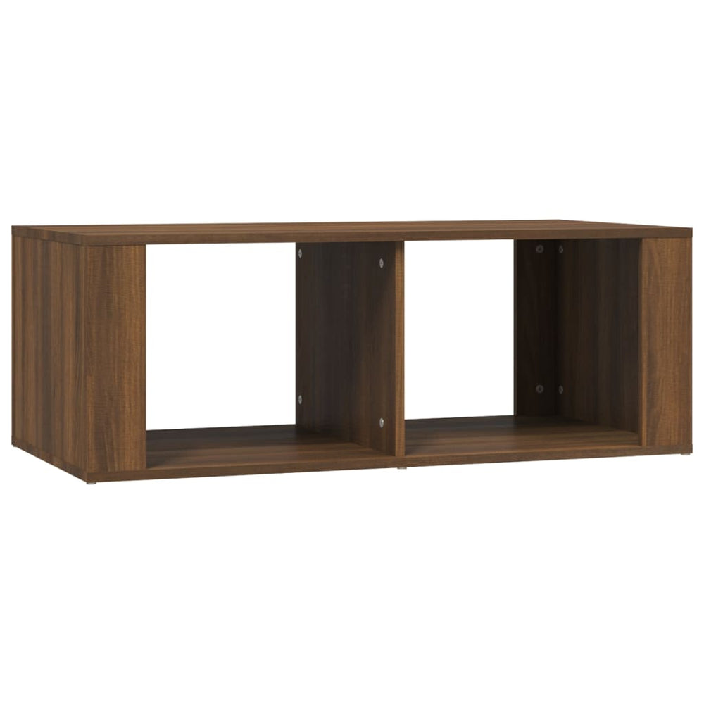 vidaXL Coffee Table Brown Oak-look 100x50x36 cm Engineered Wood