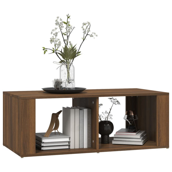 Couchtisch Eichenoptik Braun 100x50 cm