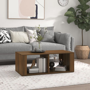 Couchtisch Eichenoptik Braun 100x50 cm