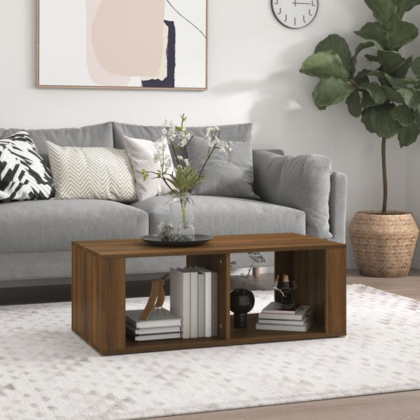 Couchtisch Eichenoptik Braun 100x50 cm