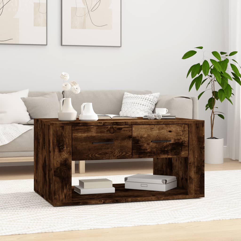 Couchtisch Räuchereiche 80x50 cm