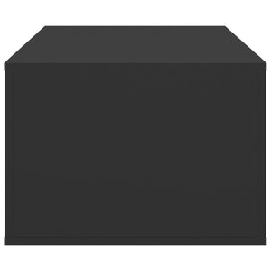 Schwarzer Couchtisch 100x50,5 cm