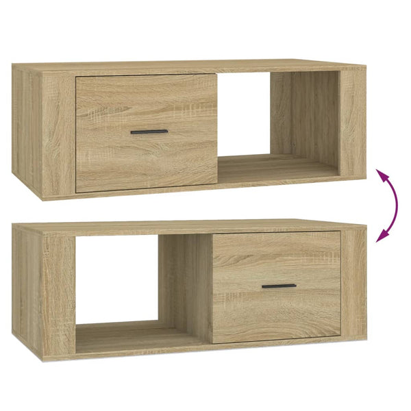 Sonoma Eiche Couchtisch, 100 cm