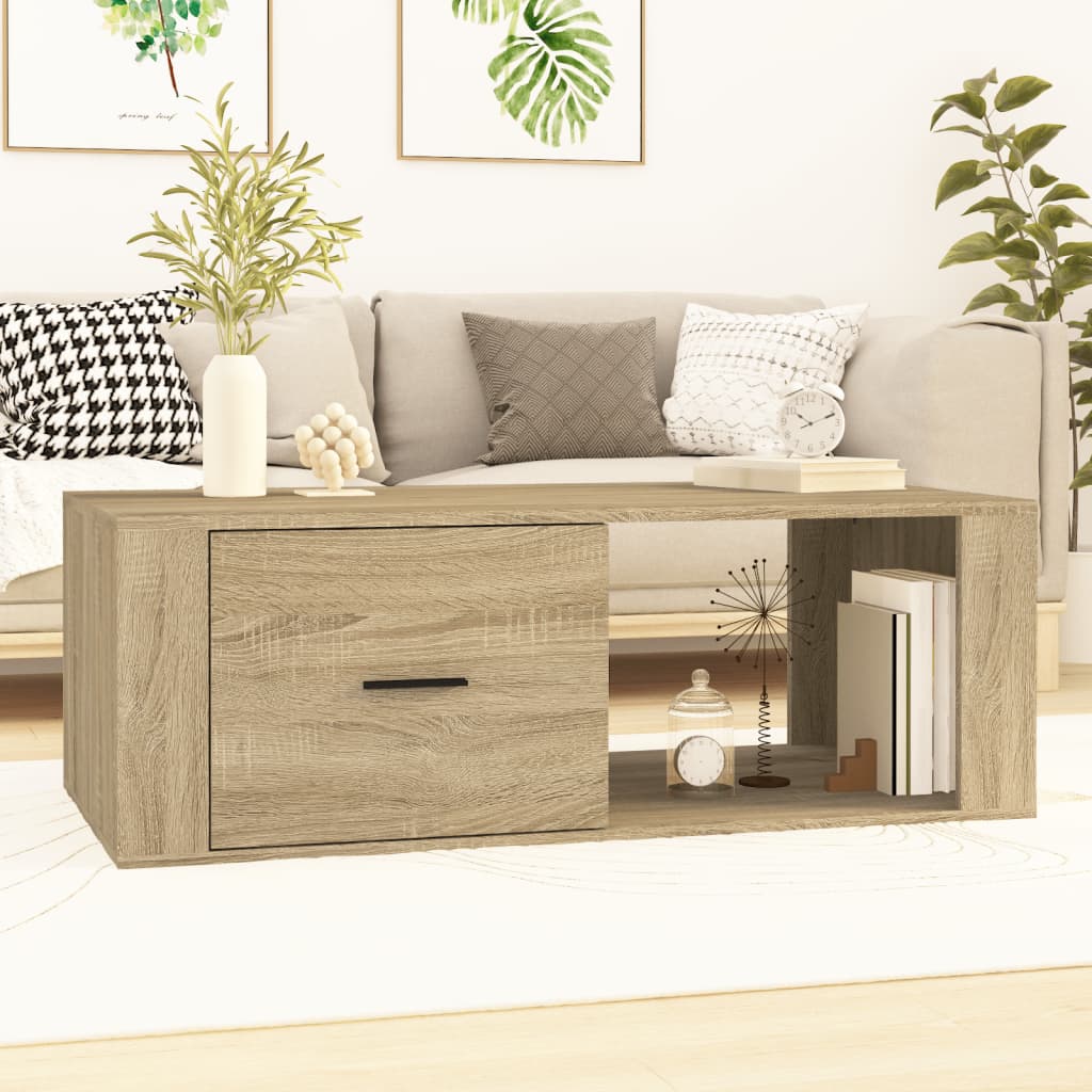 Sonoma Eiche Couchtisch, 100 cm