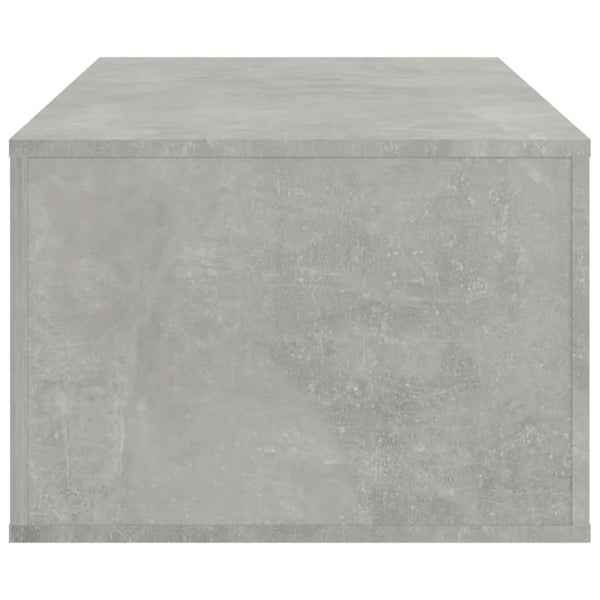 Betongrauer Couchtisch 100x50,5 cm