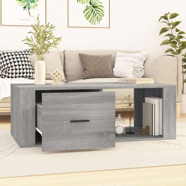 Couchtisch Grau Sonoma 100x50 cm