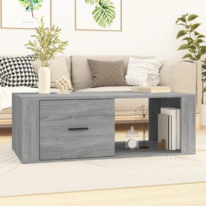 Couchtisch Grau Sonoma 100x50 cm