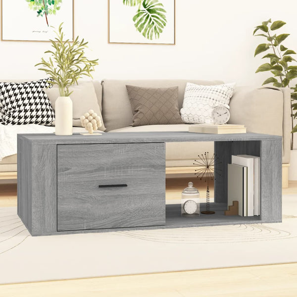 Couchtisch Grau Sonoma 100x50 cm