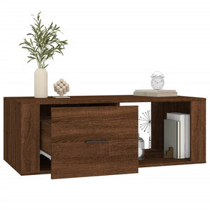 Couchtisch Braun Eichenoptik 100 cm