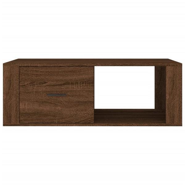 Couchtisch Braun Eichenoptik 100 cm