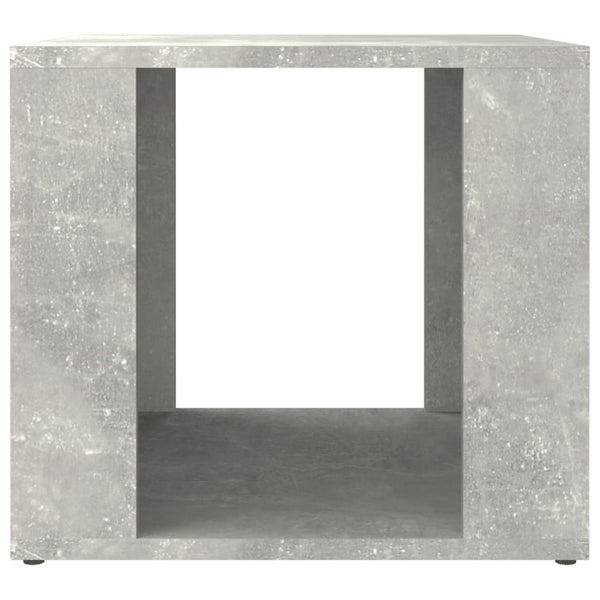 Betongrauer Nachttisch 41x40x36 cm