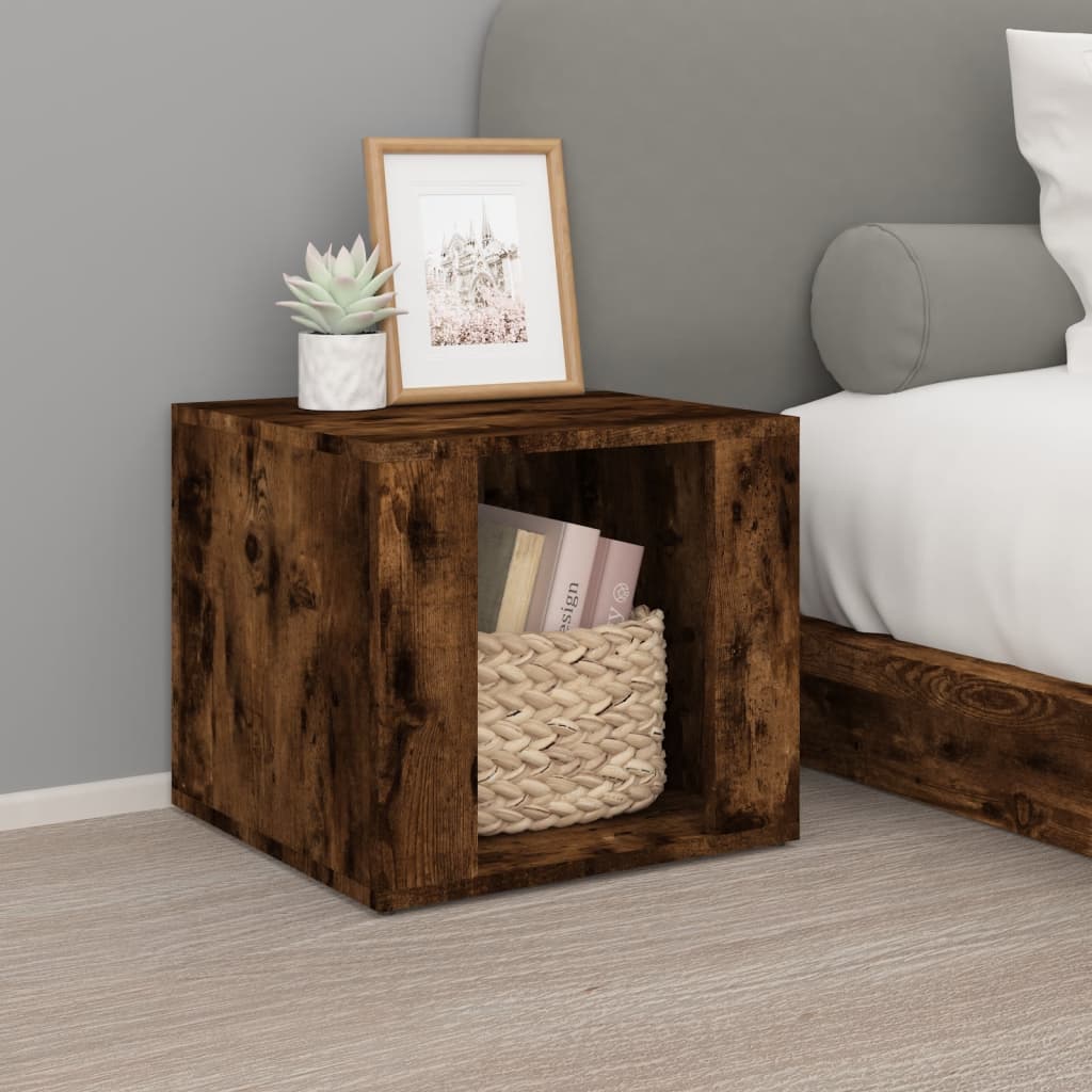 Nachttisch Räuchereiche Holzwerkstoff