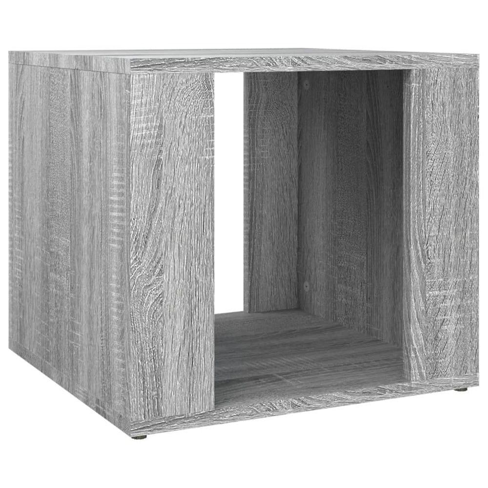 vidaXL Nightstand Gray Sonoma 41x40x36 cm Engineered Wood
