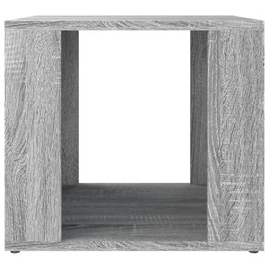 Grauer Nachttisch Sonoma, 41 cm