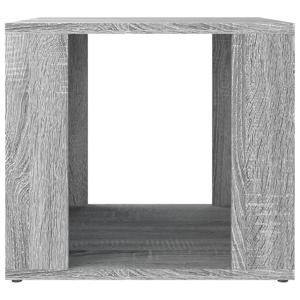 Grauer Nachttisch Sonoma, 41 cm