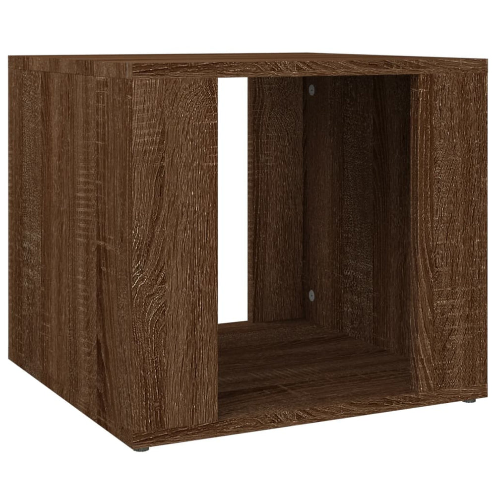 Nachttisch Braun Eichenoptik 41x40x36 cm