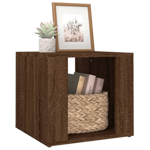 Nachttisch Braun Eichenoptik 41x40x36 cm