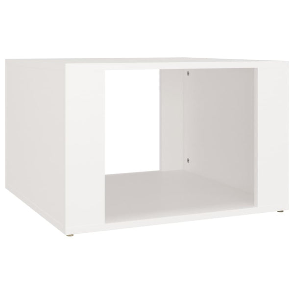 Weißer Nachttisch 57x55x36 cm