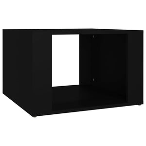 Schwarzer Nachttisch 57x55x36 cm