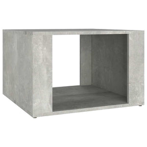 Betongrauer Nachttisch 57x55x36 cm