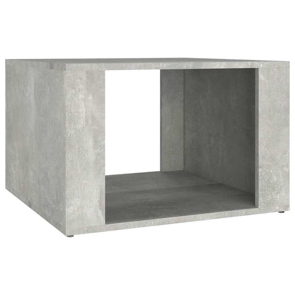 Betongrauer Nachttisch 57x55x36 cm