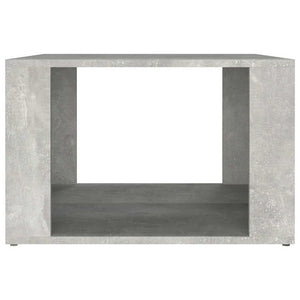 Betongrauer Nachttisch 57x55x36 cm