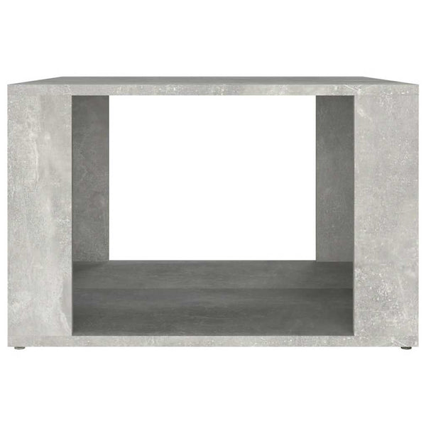 Betongrauer Nachttisch 57x55x36 cm
