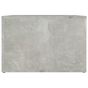 Betongrauer Nachttisch 57x55x36 cm