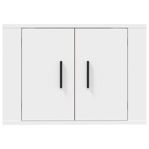 Weiße TV-Wandkonsole 57 cm