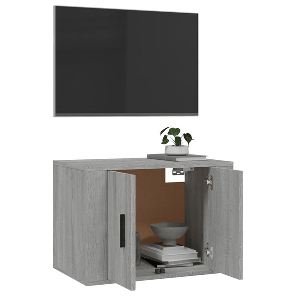 TV-Wandschrank Grau Sonoma 57 cm