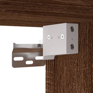 TV-Wandschrank Braun Eichen-Optik 57 cm