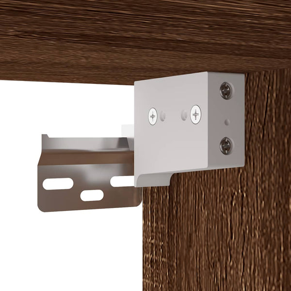 TV-Wandschrank Braun Eichen-Optik 57 cm