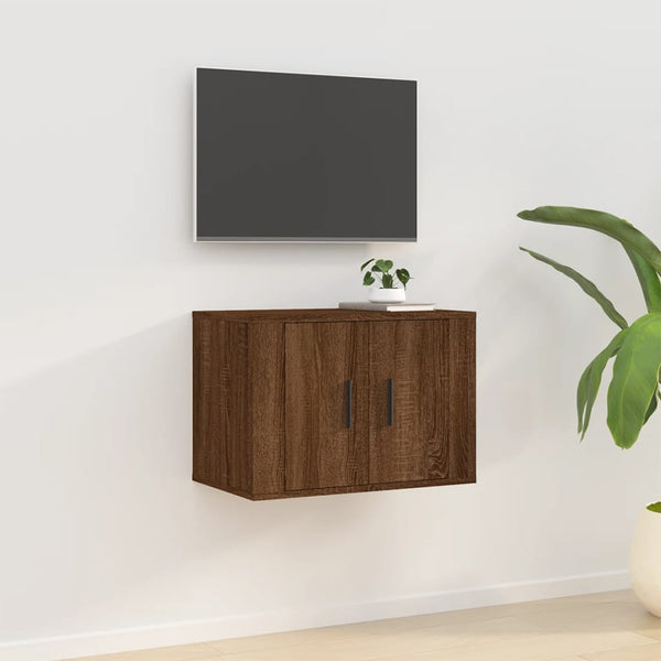TV-Wandschrank Braun Eichen-Optik 57 cm