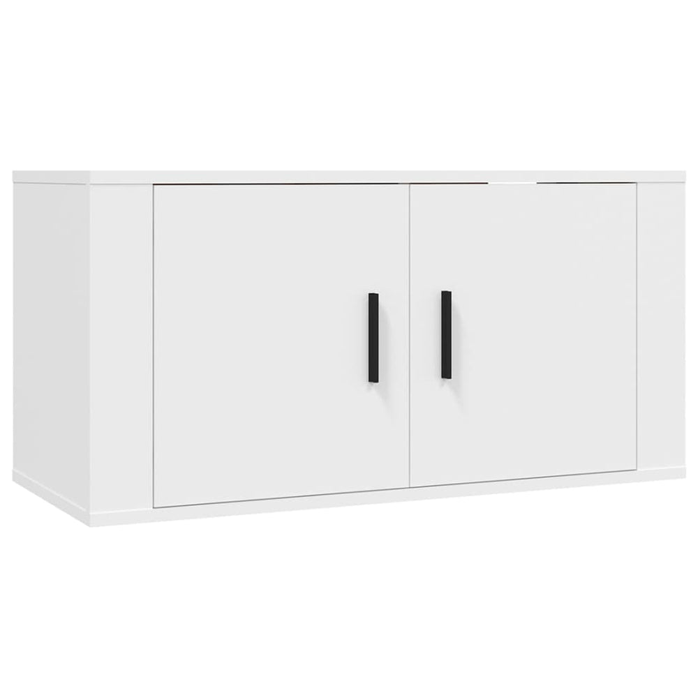 TV-Wandschrank Weiß 80 cm
