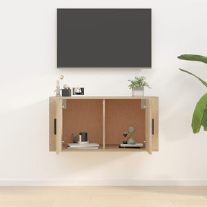 TV-Wandschrank Sonoma-Eiche 80 cm