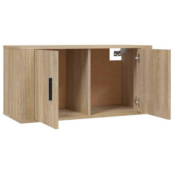 TV-Wandschrank Sonoma-Eiche 80 cm