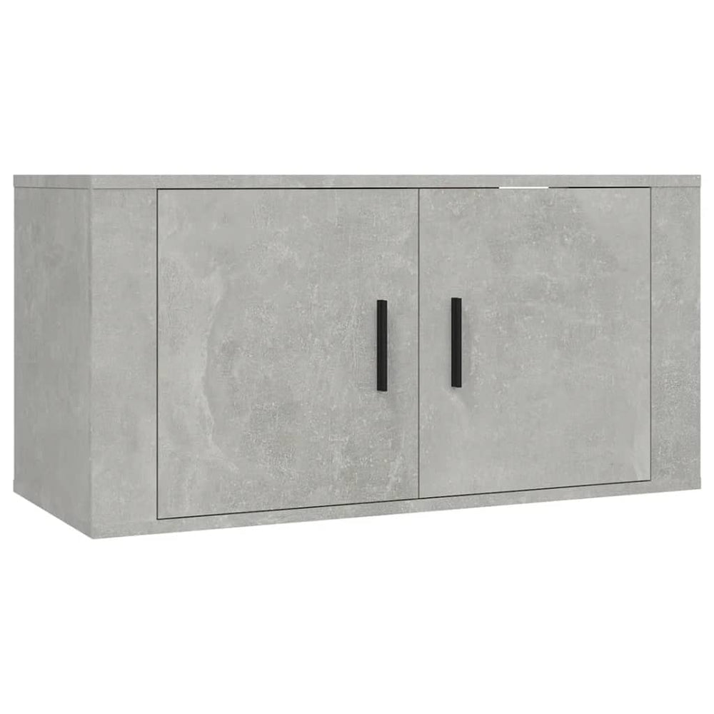 TV-Wandschrank Betongrau 80 cm