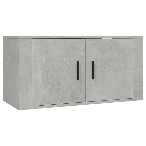 TV-Wandschrank Betongrau 80 cm