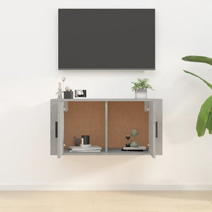 TV-Wandschrank Betongrau 80 cm