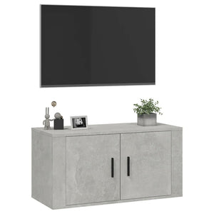 TV-Wandschrank Betongrau 80 cm